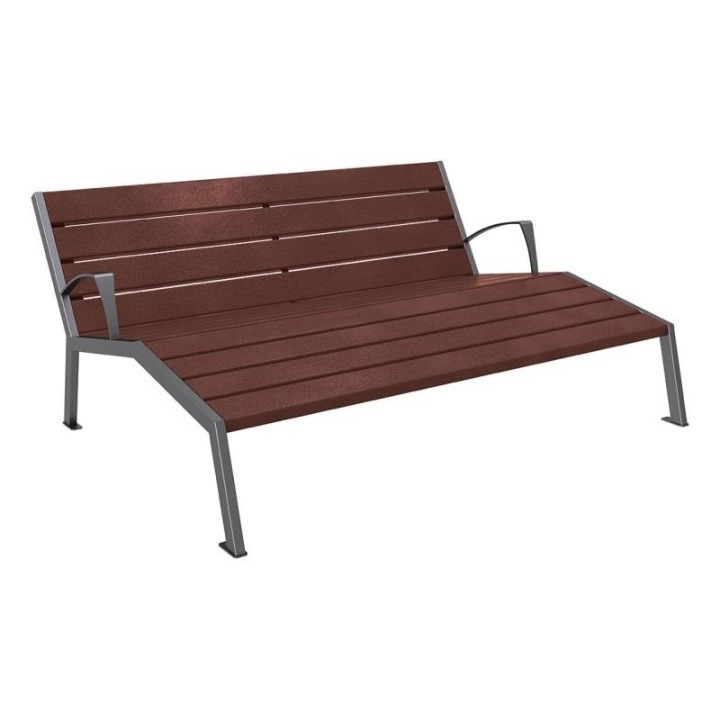 Chaise longue Silaos® 1800mm