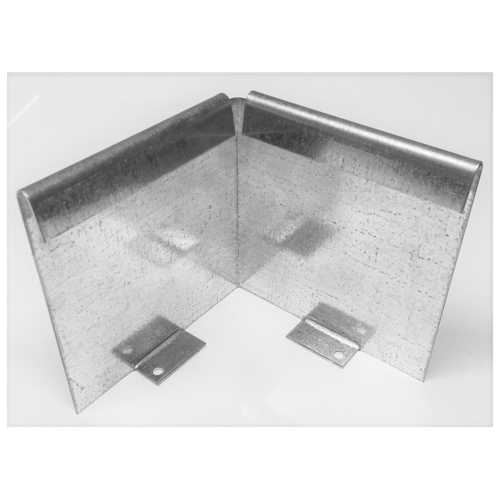 Angle 90° pour volige plane acier galva 100mm