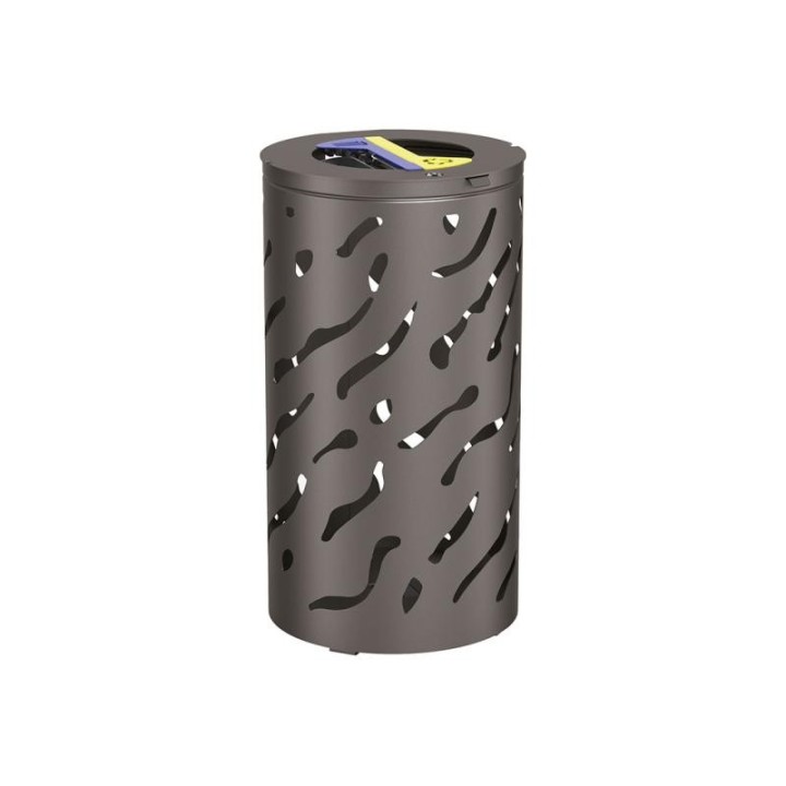 Corbeille Venise tri sélectif 2 x 60L