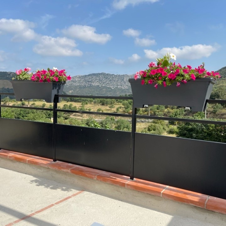 Balconnière rambarde