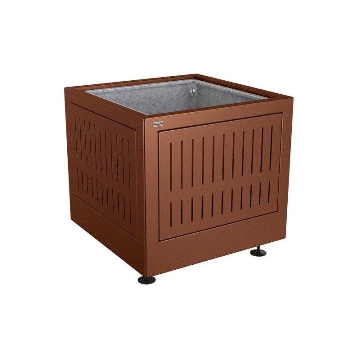 Bac à palmier Silaos en acier