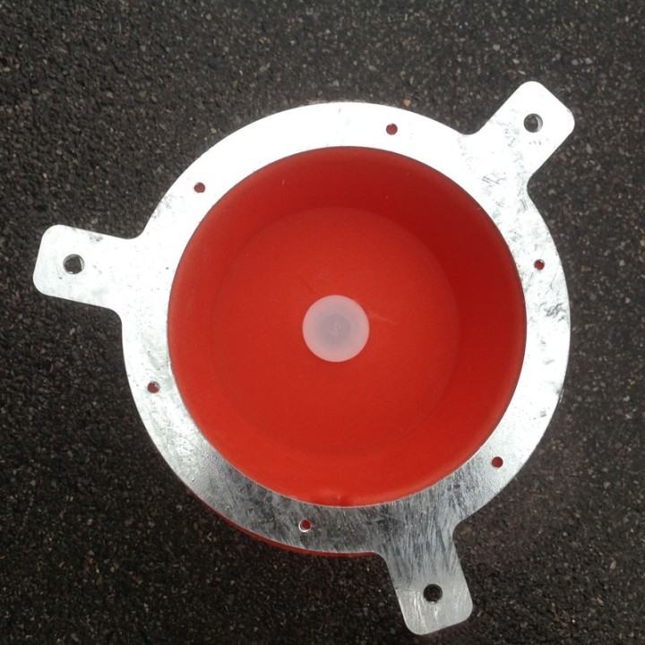 Fixation Pot Deco Rond