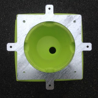 Fixation Pot Deco Carré