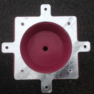 Fixation Pot Design Carré