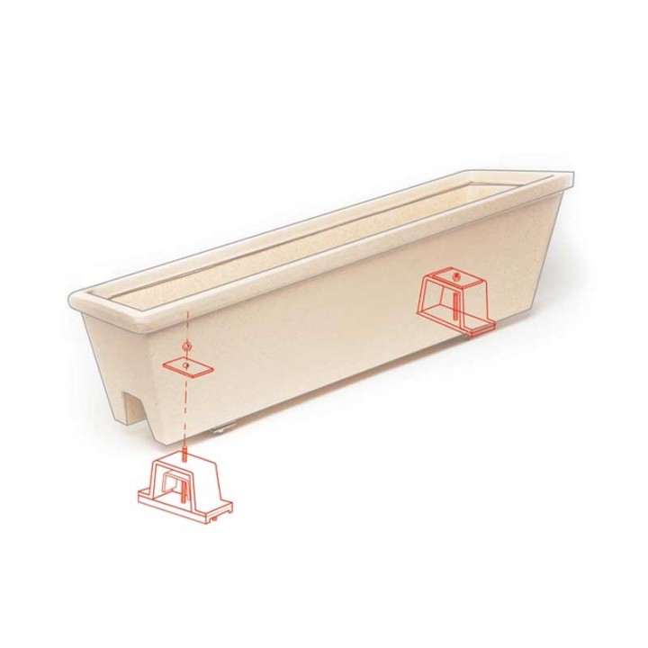 Fixation Balconnière sur Rambarde