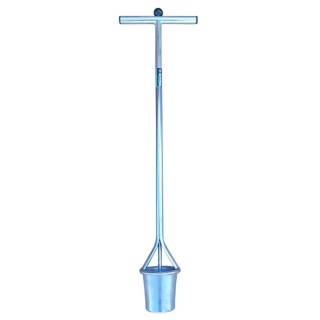 Plantoir à bulbes métal long manche 8-10cm