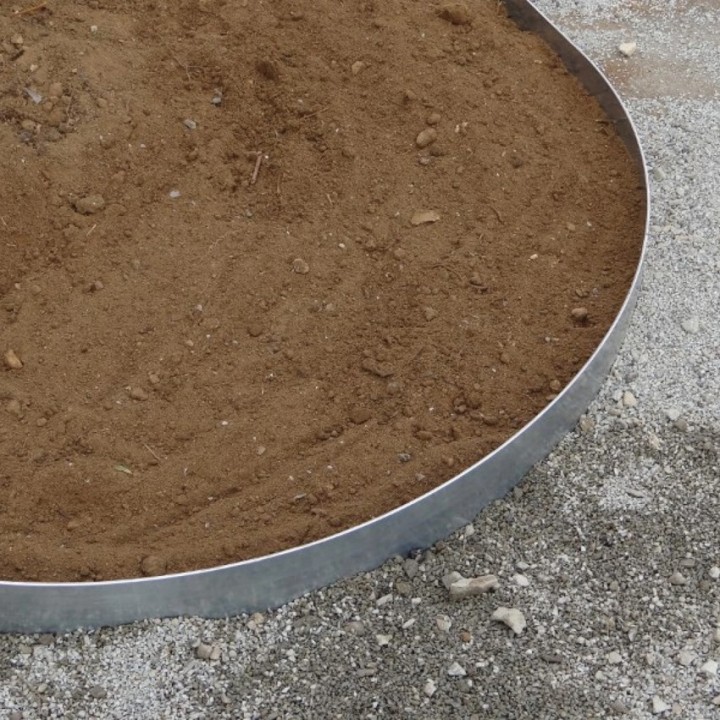 Bordure de jardin en acier galva