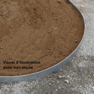 Bordure de jardin en acier